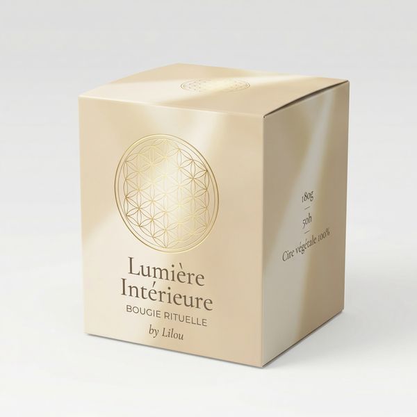 Mockup 3D packaging Lumière Intérieure